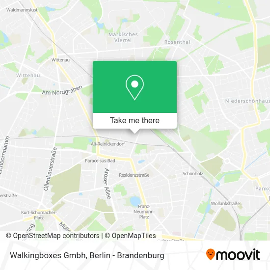 Walkingboxes Gmbh map
