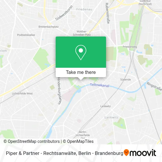 Piper & Partner - Rechtsanwälte map