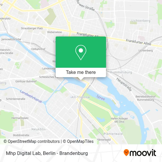 Mhp Digital Lab map