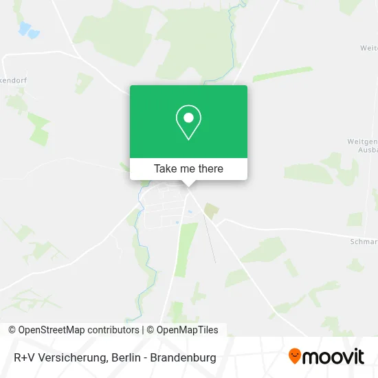 R+V Versicherung map