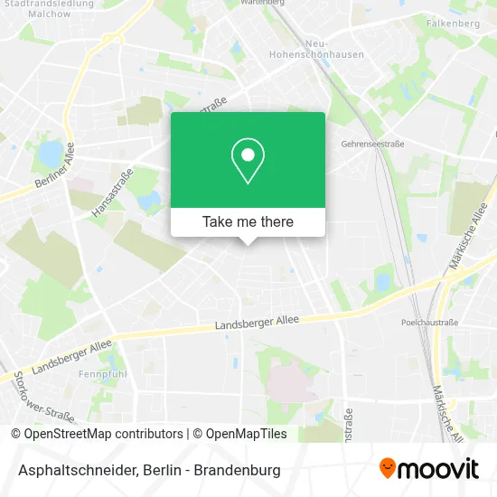Asphaltschneider map