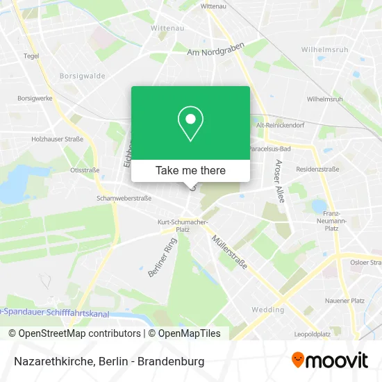 Nazarethkirche map