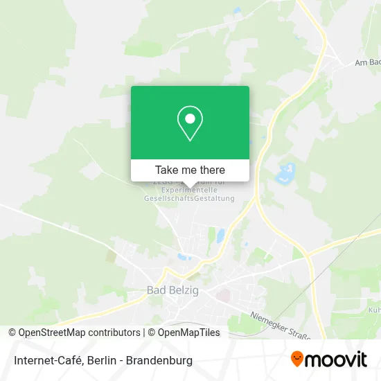 Internet-Café map