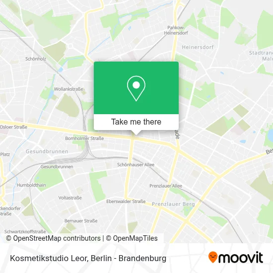 Kosmetikstudio Leor map