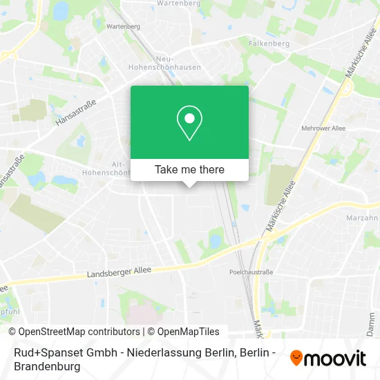 Rud+Spanset Gmbh - Niederlassung Berlin map