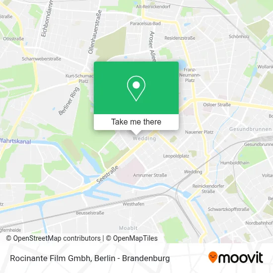 Rocinante Film Gmbh map