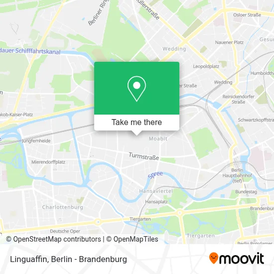Linguaffin map