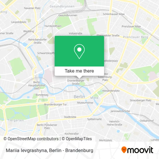 Mariia Ievgrashyna map