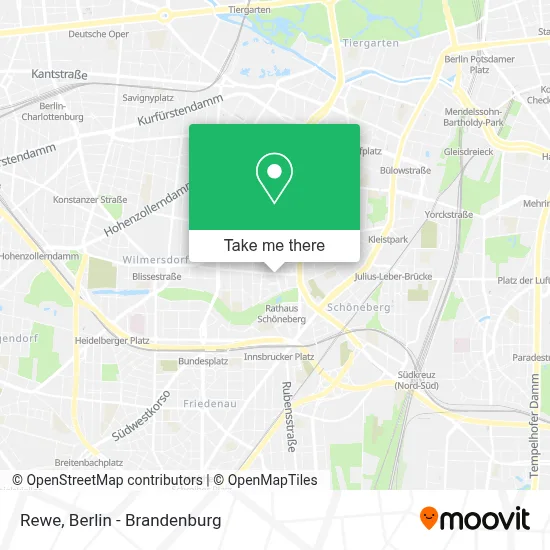 Rewe map