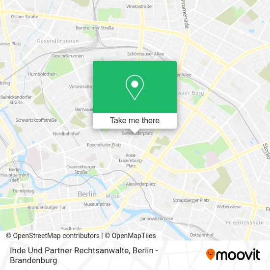 Ihde Und Partner Rechtsanwalte map