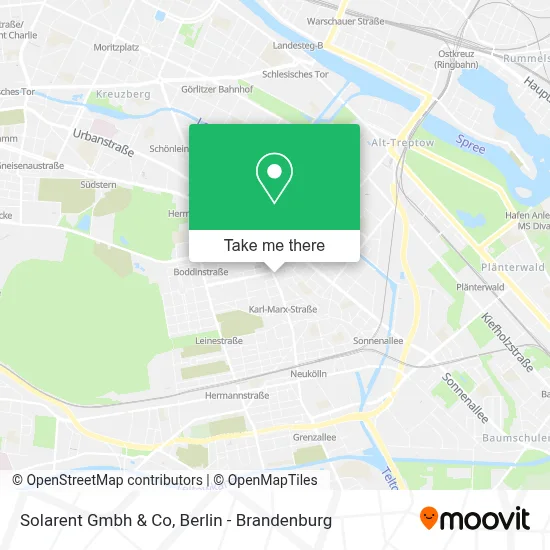 Solarent Gmbh & Co map