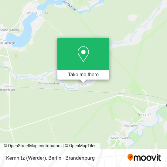 Kemnitz (Werder) map