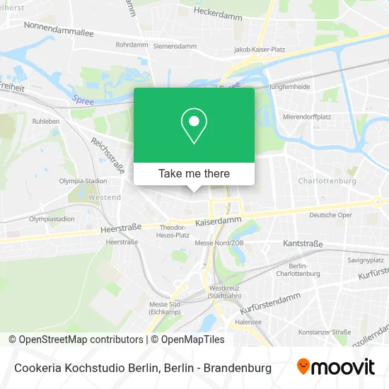 Cookeria Kochstudio Berlin map
