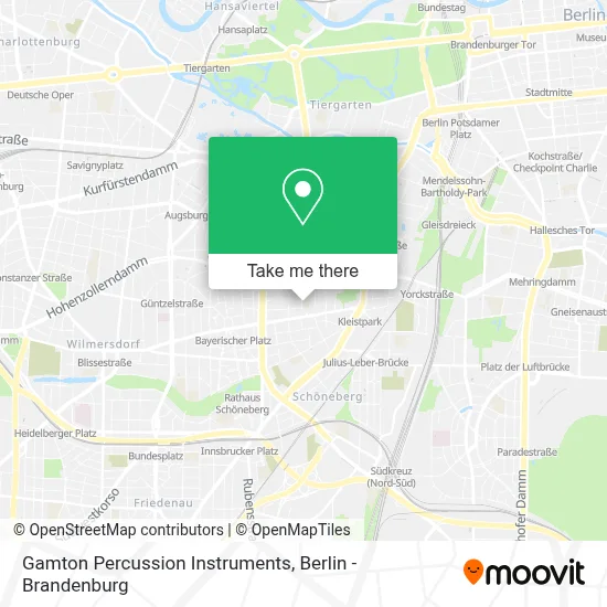 Gamton Percussion Instruments map