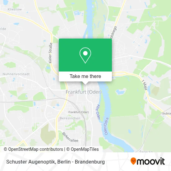Schuster Augenoptik map