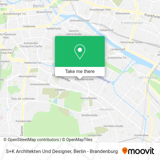 S+K Architekten Und Designer map