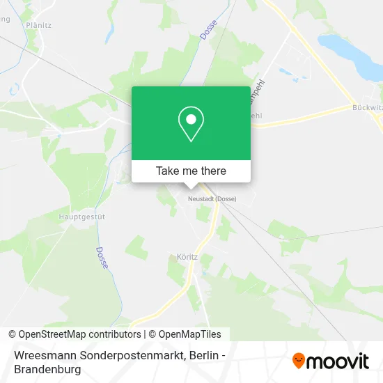 Wreesmann Sonderpostenmarkt map