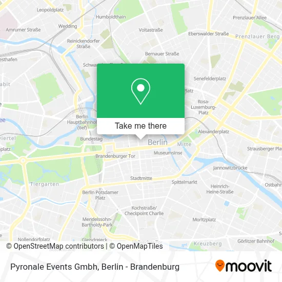 Pyronale Events Gmbh map