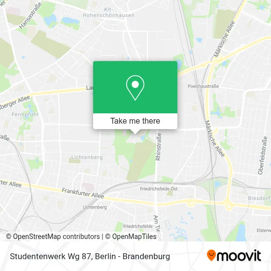 Studentenwerk Wg 87 map