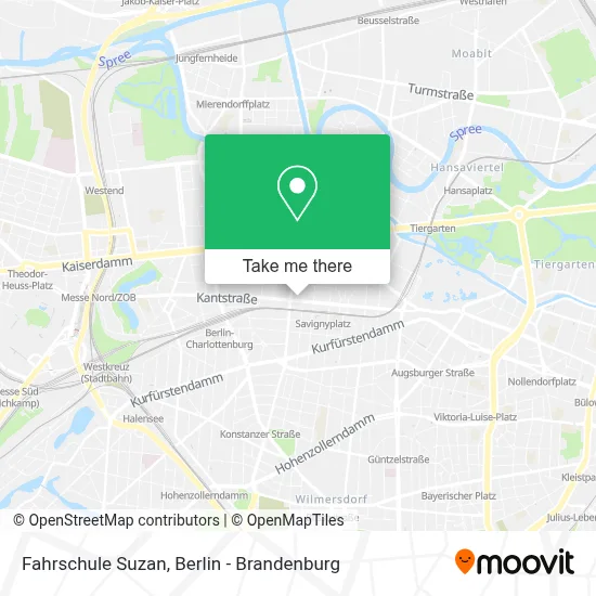 Fahrschule Suzan map