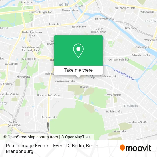 Public Image Events - Event Dj Berlin map