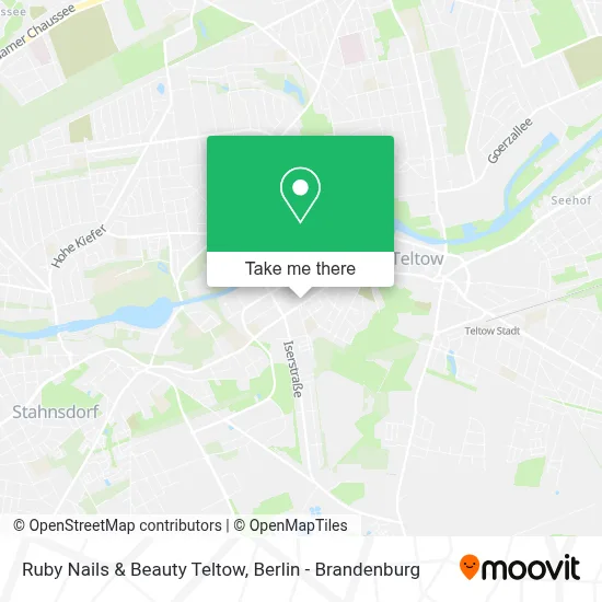 Ruby Nails & Beauty Teltow map