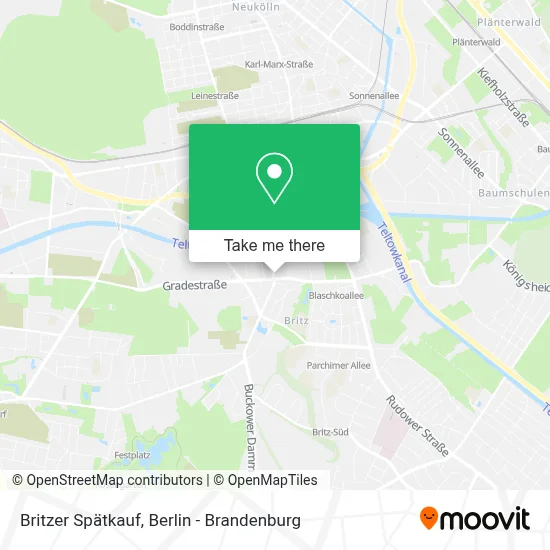 Britzer Spätkauf map