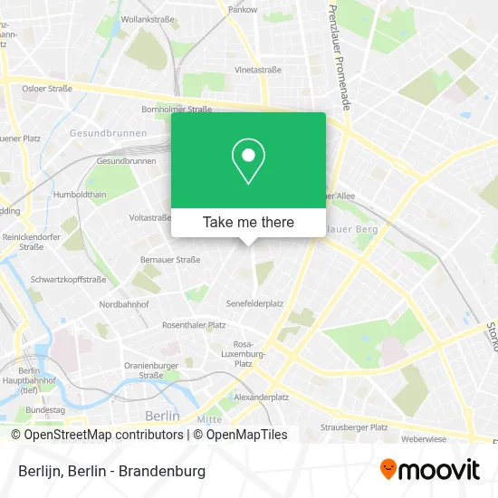Berlijn map
