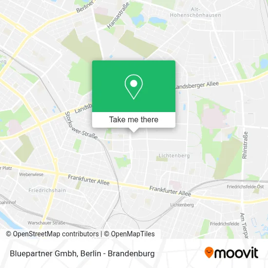 Bluepartner Gmbh map