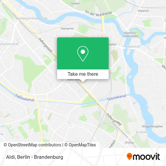 Aldi map