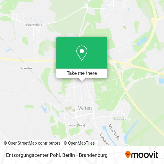 Entsorgungscenter Pohl map