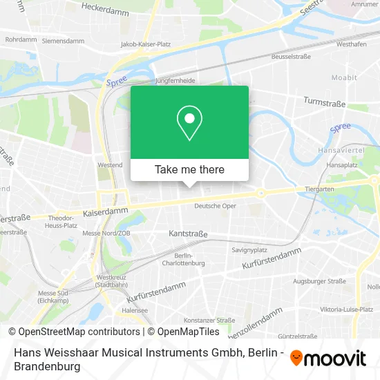 Hans Weisshaar Musical Instruments Gmbh map