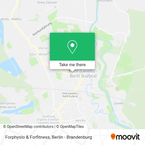 Forphysio & Forfitness map