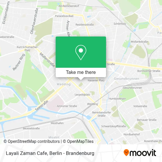Layali Zaman Cafe map