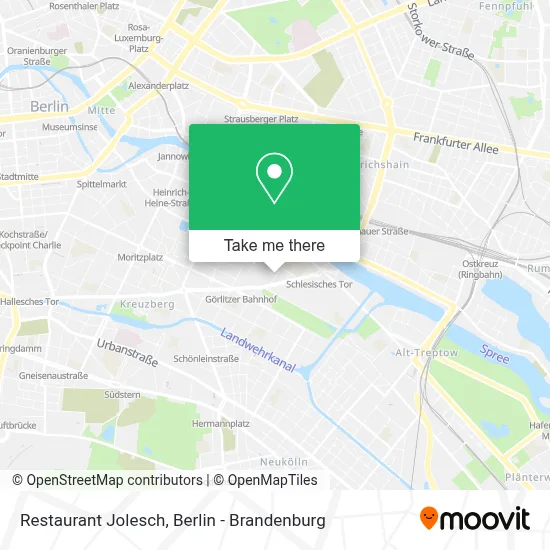 Restaurant Jolesch map