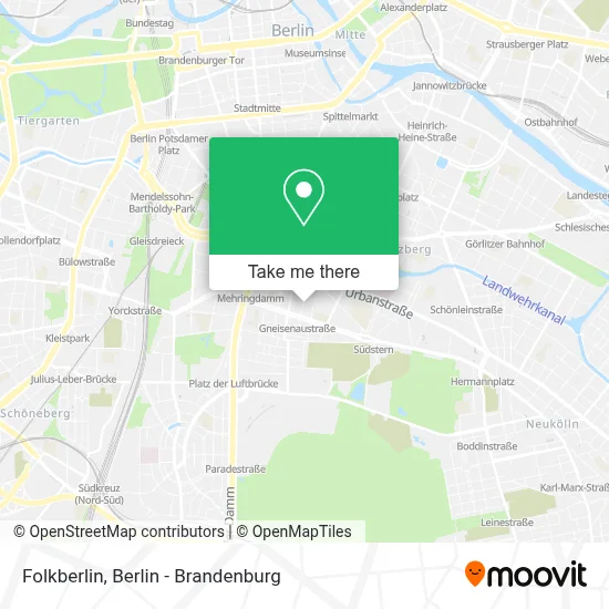 Folkberlin map