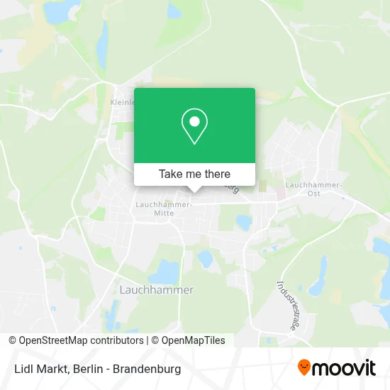 Lidl Markt map