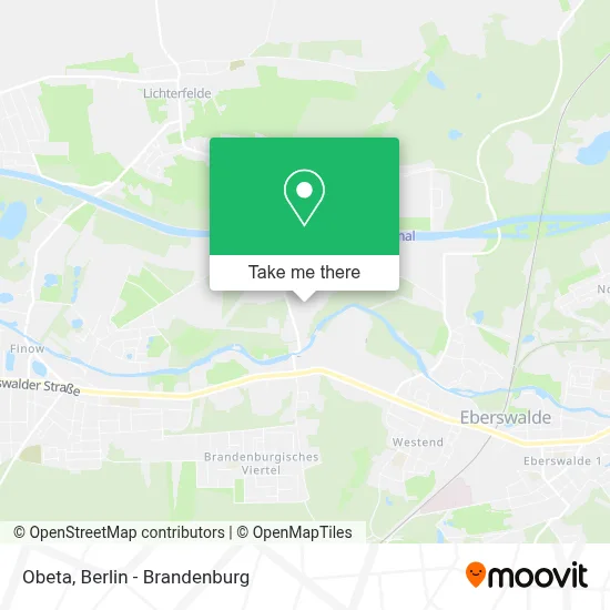 Obeta map