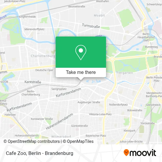 Cafe Zoo map