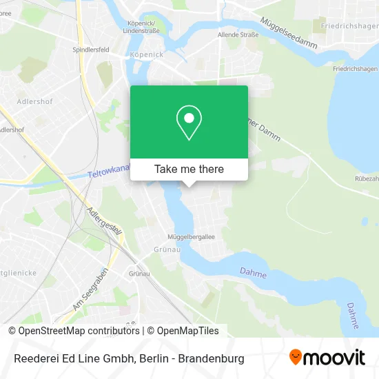 Reederei Ed Line Gmbh map