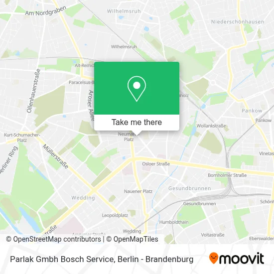 Parlak Gmbh Bosch Service map