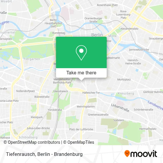 Tiefenrausch map