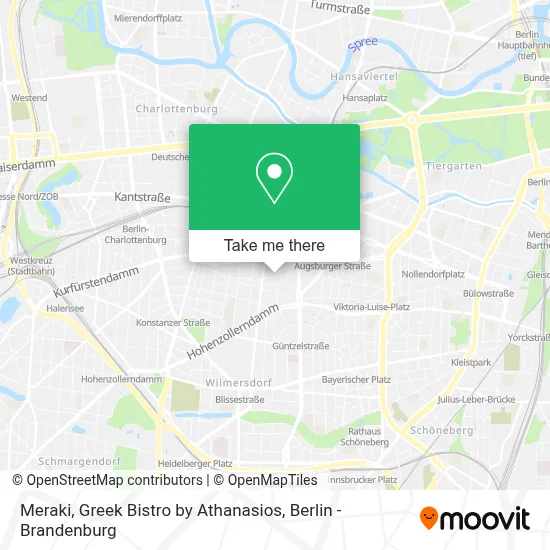 Meraki, Greek Bistro by Athanasios map