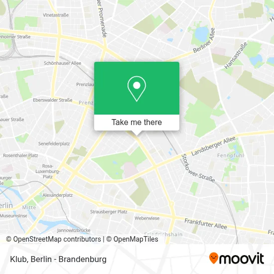 Klub map