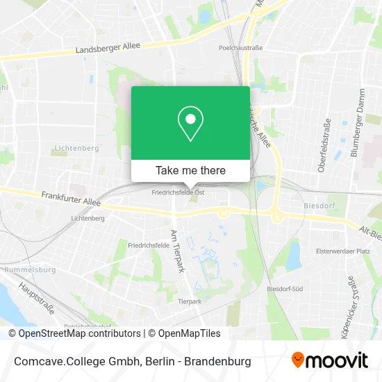 Comcave.College Gmbh map