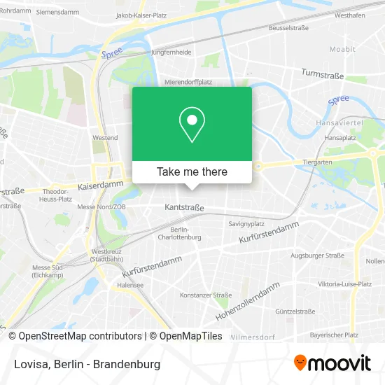 Lovisa map
