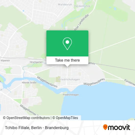 Tchibo Filiale map