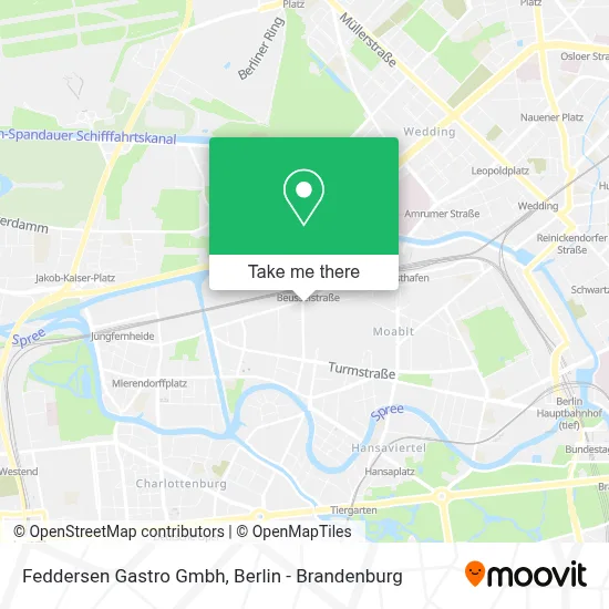 Feddersen Gastro Gmbh map