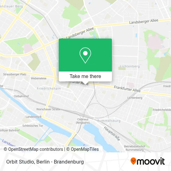 Orbit Studio map