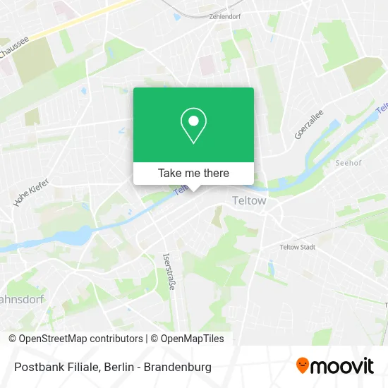 Postbank Filiale map